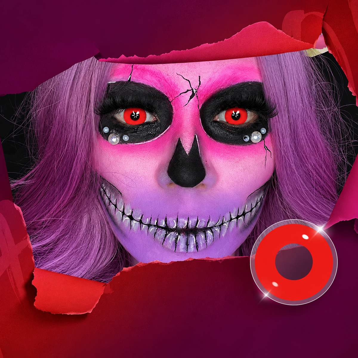 Lentes de Contacto Halloween 🎃 | Transforma tu Mirada